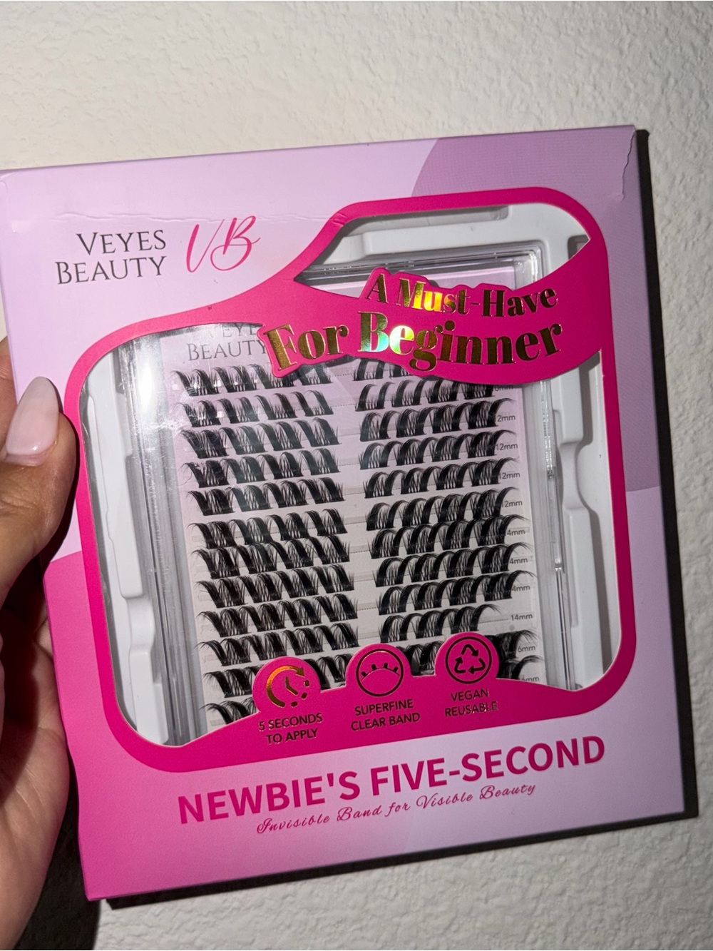 VEYESBEAUTY Velvet Wing Lash Clusters NEW – Lashes Only